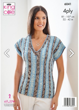 Load image into Gallery viewer, *Pattern  6041  4ply  King Cole