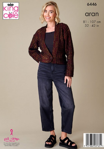 Pattern 6446  Aran  King Cole