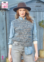 Load image into Gallery viewer, Pattern 6309  Aran  King Cole