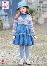 Load image into Gallery viewer, Pattern 6307  Aran  King Cole