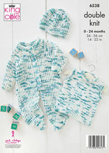Load image into Gallery viewer, Double knit pattern. 6538