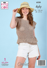Load image into Gallery viewer, Pattern   6330 Crochet  King Cole