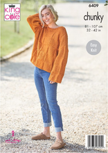 Load image into Gallery viewer, Pattern    6409   Chunky  King Cole