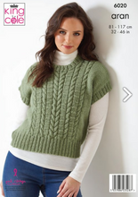 Load image into Gallery viewer, *Pattern 6020 Aran  King Cole