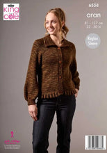 Load image into Gallery viewer, Pattern 6558  Aran  King Cole