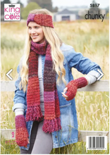 Load image into Gallery viewer, Pattern 5817  Chunky  King Cole