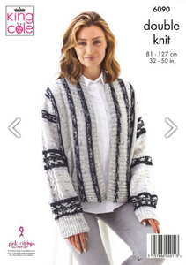 *Double knit pattern. 6090
