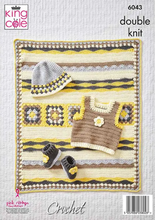 Load image into Gallery viewer, Pattern   6043  Crochet  King Cole