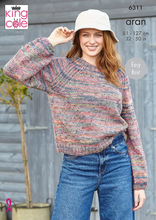 Load image into Gallery viewer, Pattern   6311 Aran  King Cole