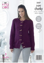 Load image into Gallery viewer, Pattern 5337   super chunky   King Cole