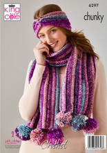 Load image into Gallery viewer, Pattern  King Cole  Crochet    6297