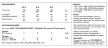 Load image into Gallery viewer, Pattern    6182  Chunky  King Cole