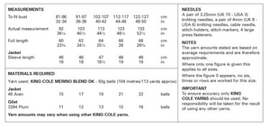 Pattern    6369  DK   King Cole