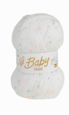 *Woolcraft Baby care Spot Print     Dolly mixture  634