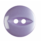 Fish Eye Button: 14mm: Lilac G033922\11.