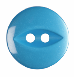 Fish Eye Button: 11mm: bright blue G033918\16.