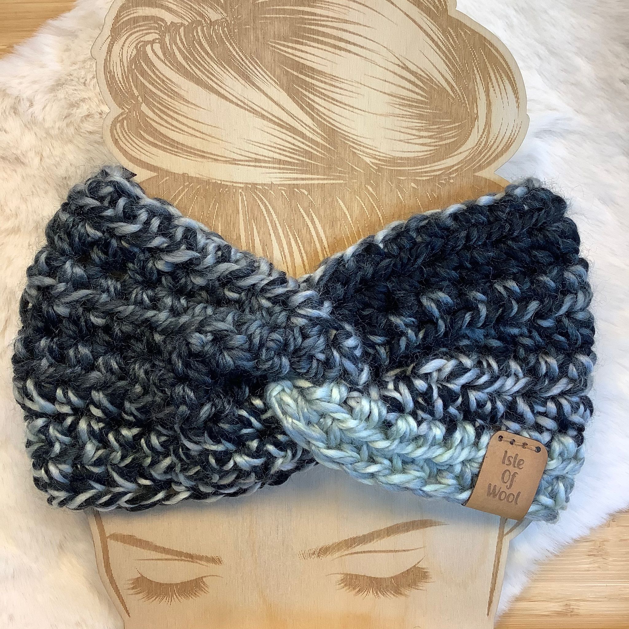 Adventurer ear warmer/headbands Adult size Shackleton – Isle of Wool