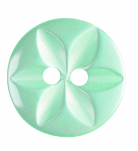 Star Button: 14mm: Turquoise G203222\35.