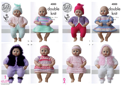 *Pattern  4000 doll King Cole