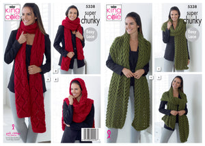*Pattern 5338 Super Chunky  King Cole