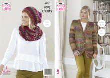 Load image into Gallery viewer, Pattern 5457 super chunky King cole