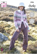 Load image into Gallery viewer, *5906  Pattern Nordic Chunky King cole