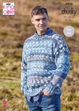 Load image into Gallery viewer, *5910  Pattern Nordic Chunky King cole