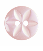 Star Button: 14mm: pale pink G203222\6.
