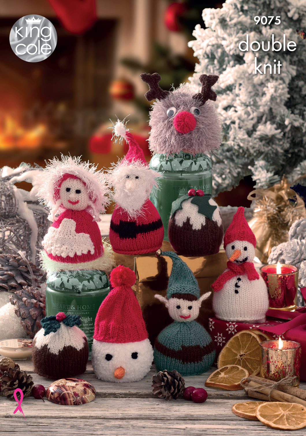 Pattern 9075 DK Christmas King cole