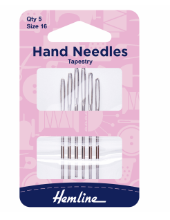 Hand Sewing Needles:   Tapestry: Size 16  H203.16