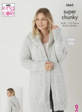 *Patterns  5665  Super Chunky  King Cole