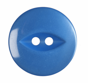 Polyester Fish Eye Button: 19mm: Royal Blue Code: G033930\90.