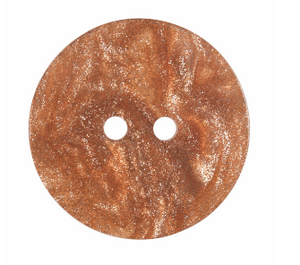 Metallic Shimmer Button: 2 Hole: 22mm: Copper Code: G455822\90.