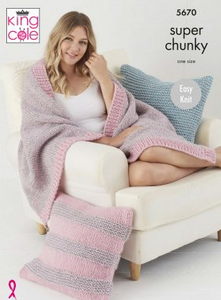 *Pattern  5670   Super Chunky  King Cole