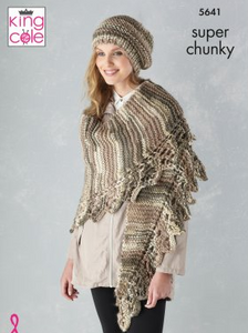 *Pattern  5641 Super Chunky  King Cole