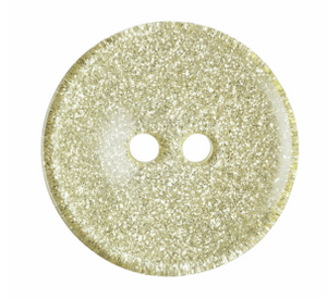 Glitter Round Button: 32 Lignes /20mm: Light Yellow Code: G445232\3.
