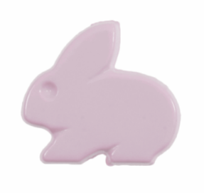 Bunny Button: Shank: 17mm: Light Pink Code: G458217\6.