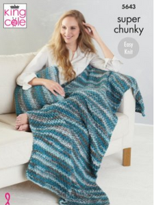 *Pattern  5643  Super Chunky  King Cole