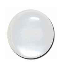 Polyester Shank Button: 15mm: White Code: G077724\1.