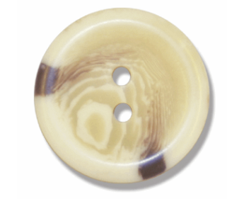 Aran 2-Hole Button: 19mm: Natural Code: G233030