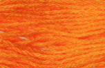 GE0225: Stranded Cotton: 8m bright orange.
