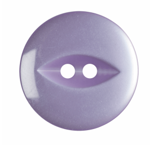Polyester Fish Eye Button: 19mm: Lilac Code: G033930\11.