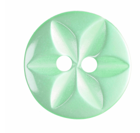 Polyester Star Button: 14mm Green Code: G203222\37.