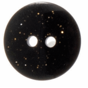 Dark Glitter Button: 15mm: Black Code: G437524\34.
