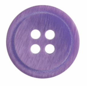 Ombre Rimmed Button: 4 Hole: 15mm: Purple Code: G454815\14.