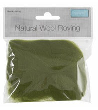 Load image into Gallery viewer, Natural Wool Roving 10g Lime 312.