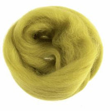 Load image into Gallery viewer, Natural Wool Roving 10g Lime 312.