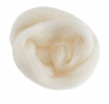 Load image into Gallery viewer, Natural Wool Roving 10g White 301.