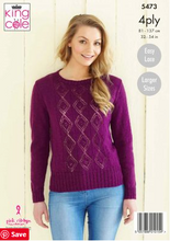 Load image into Gallery viewer, *Pattern  5473  4ply  King Cole