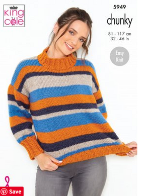 *Pattern 5949  Chunky  King Cole